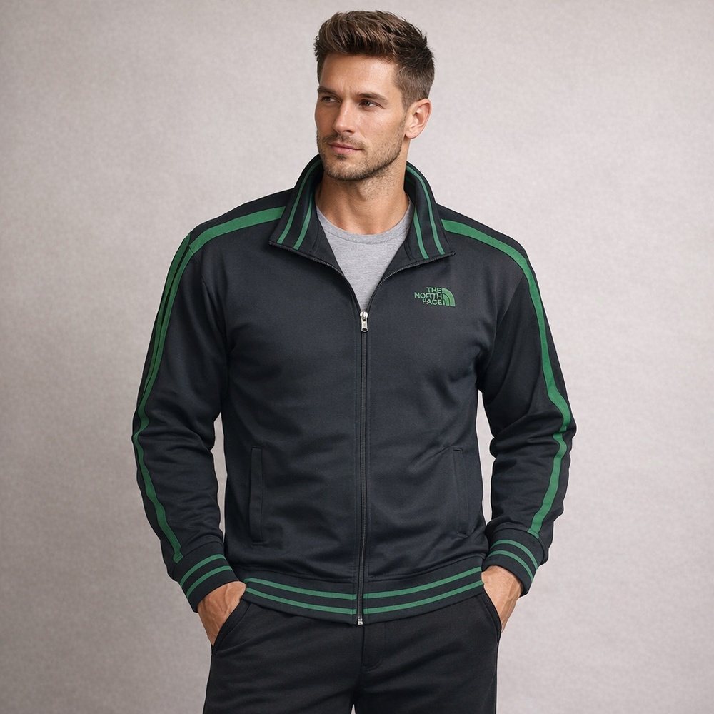 North Face Men’s A5 Series Zip-Front Retro Style Lightweight Jacket